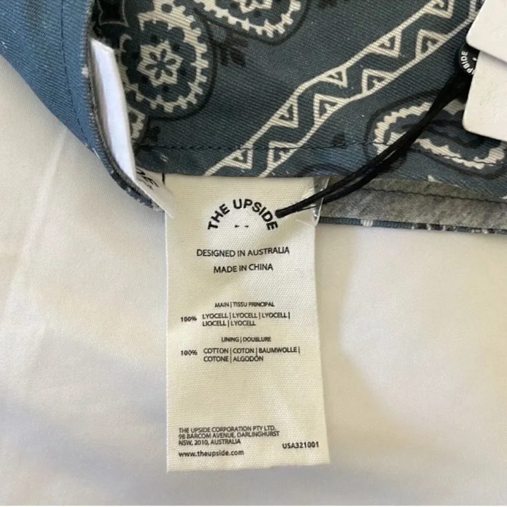 NWT The Upside Dog PUPSIDE Blue Necktie Bandana